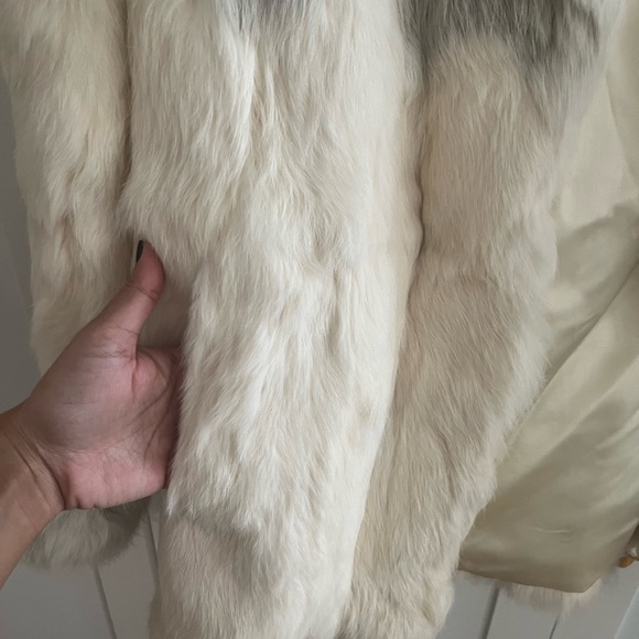 Vintage rabbit fur coat - Picture 2 of 4